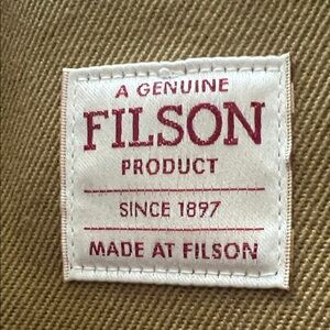 FILSON rolling carry on bag made in Seattle